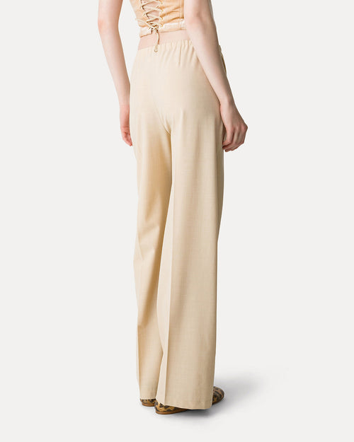 DRAWSTRING TROUSER / HONEY