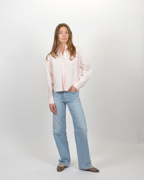 ESSENTIAL BOXY SHIRT / OYSTER