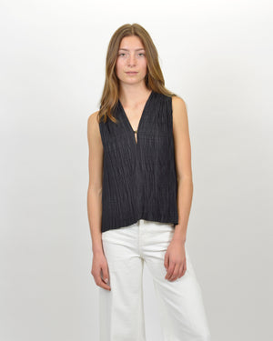 PLISS TOP / NERO