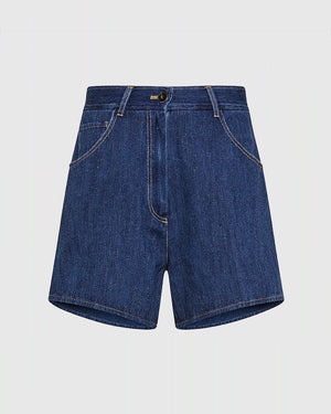 CAVALRY SHORTS / INDIGO