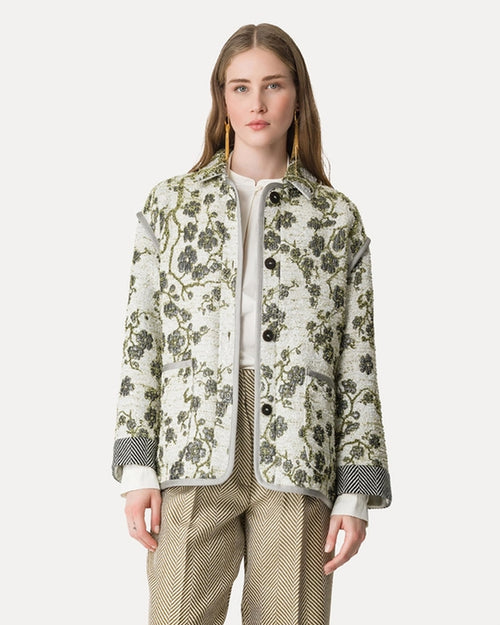 LA LUNE EN FLEUR OVERSIZED JACKET / SILVERMOON