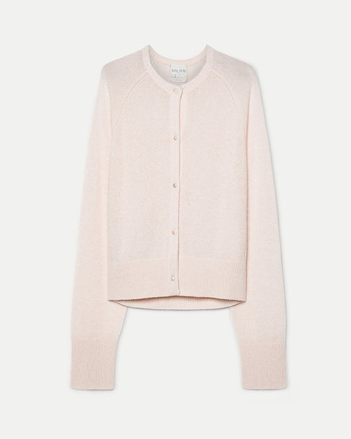 WOOL CASHMERE CARDIGAN / PEONIA