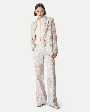 WOOL CASHMERE CARDIGAN / PEONIA