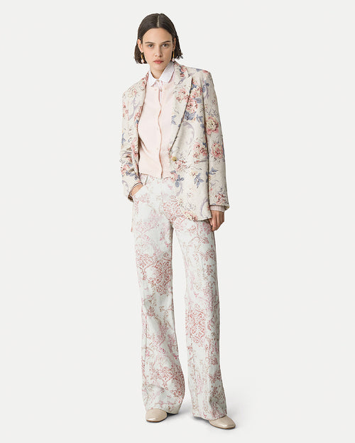 WOOL CASHMERE CARDIGAN / PEONIA