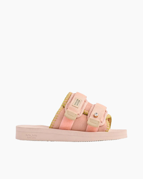 SUICOKE FOR FORTE_FORTE CROSSED STRAP SANDALS / PHARD