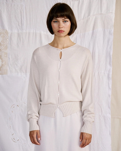 ANNI CARDIGAN / IVORY