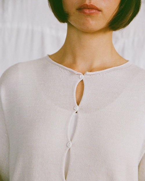 ANNI CARDIGAN / IVORY