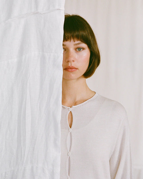 ANNI CARDIGAN / IVORY