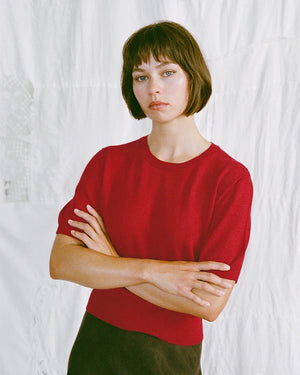 PEARL TOP / TAMARILLO