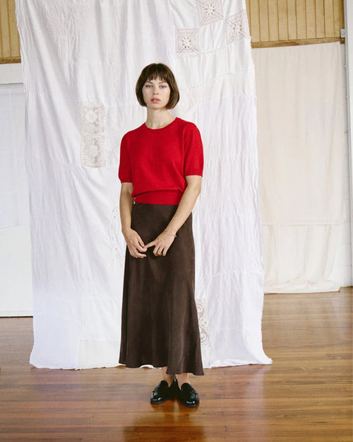PEARL TOP / TAMARILLO
