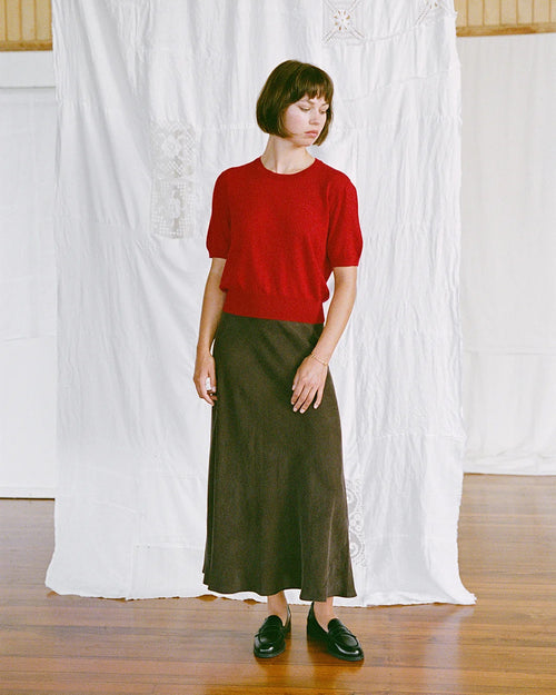 PEARL TOP / TAMARILLO