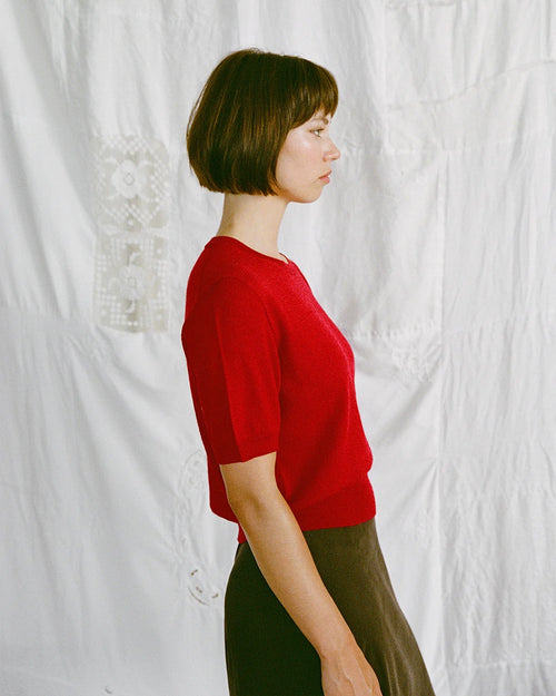 PEARL TOP / TAMARILLO