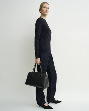 FINE CREW KNIT / MIDNIGHT