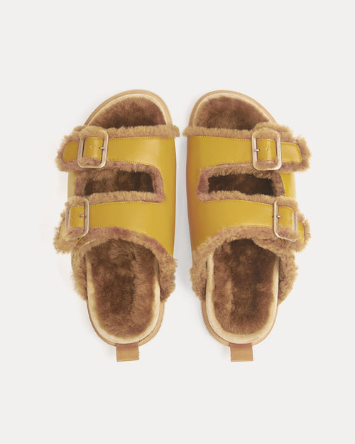 NAPPA LEATHER SANDALS / OCRA