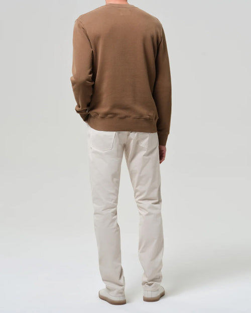 GAGE CLASSIC STRAIGHT FIT CASHMERE TOUCH SATEEN / LIGHT TAUPE