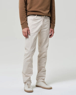 GAGE CLASSIC STRAIGHT FIT CASHMERE TOUCH SATEEN / LIGHT TAUPE