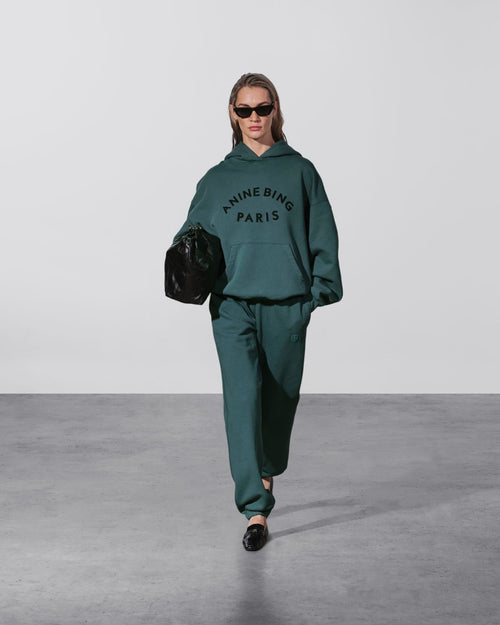 HARVEY SWEATSHIRT PARIS / DARK TEAL