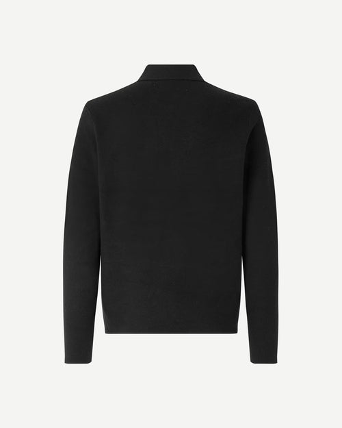 GUNA HALF ZIP 10490 / BLACK