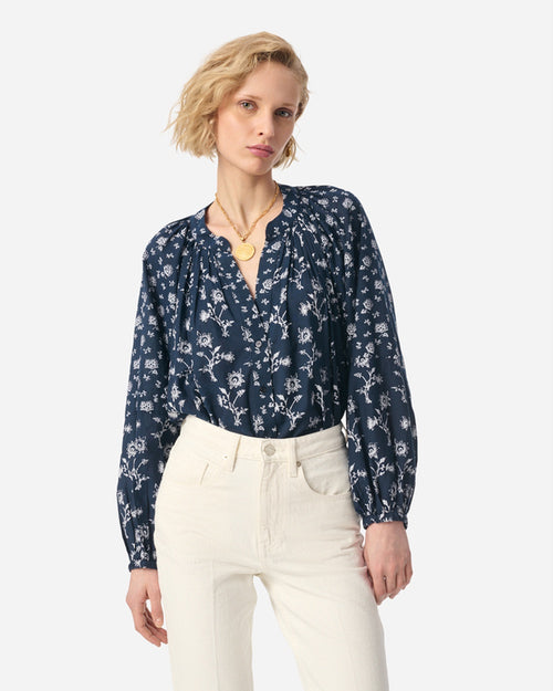 GEDEON BLOUSE / NOIR
