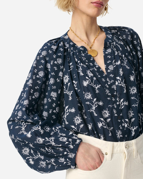 GEDEON BLOUSE / NOIR