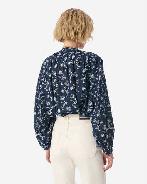 GEDEON BLOUSE / NOIR