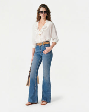 GRENET BLOUSE / BLANC