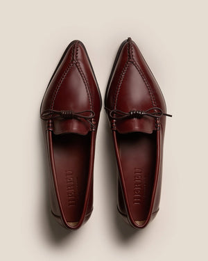 ARESTA POINTY MOCCASIN / RUSSET
