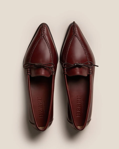 ARESTA POINTY MOCCASIN / RUSSET