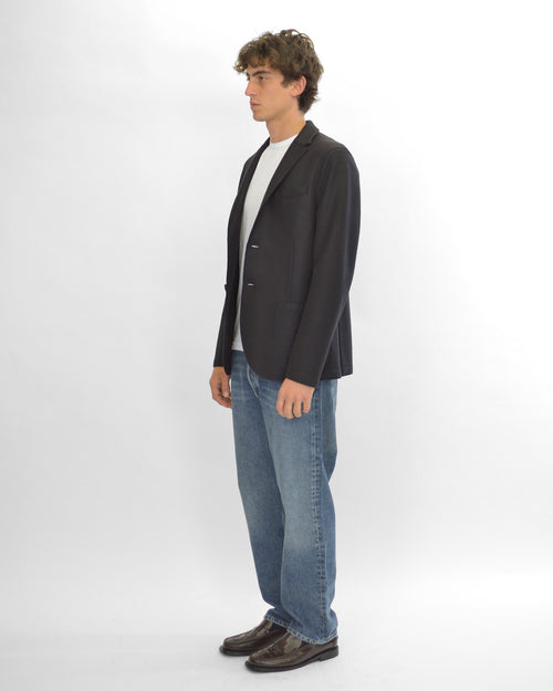 BLAZER LIGHT PRESSED WOOL / BLACK