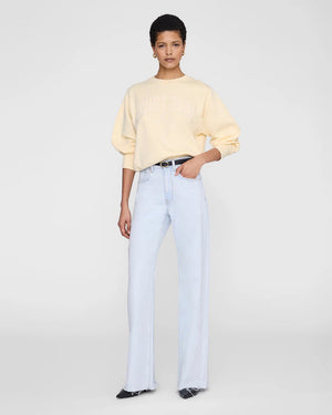 HARRY SHRUNKEN SWEATSHIRT / BUTTERYELLOW