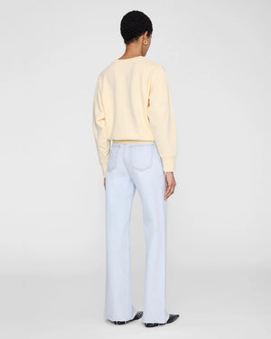 HARRY SHRUNKEN SWEATSHIRT / BUTTERYELLOW