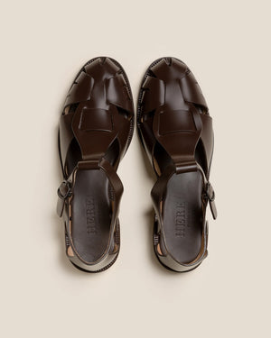 PESCA FISHERMAN SANDAL / DARK BROWN