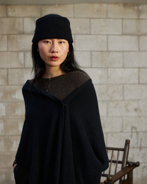 HINOKI BEANIE / BLACK
