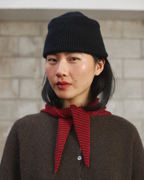 HINOKI BEANIE / BLACK