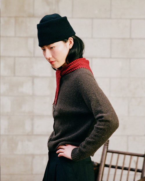 HINOKI BEANIE / BLACK