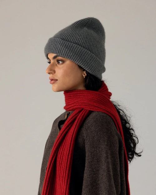 HINOKI BEANIE / GRANITE