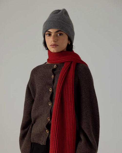 HINOKI BEANIE / GRANITE