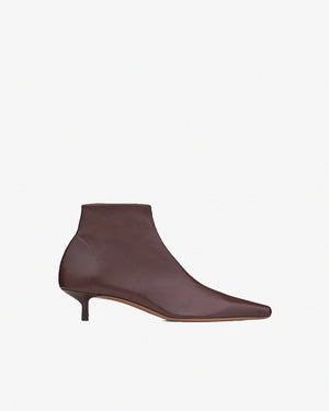 IDRA STRETCH ANKLE BOOT / DARK CHOCOLATE