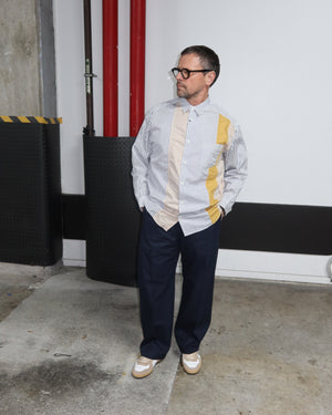 P010 / TROUSERS / NAVY
