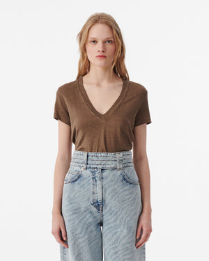 RODEO T-SHIRT / WARM TAUPE