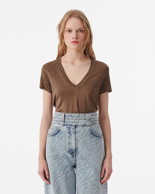 RODEO T-SHIRT / WARM TAUPE