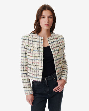 MIORA MULTICOLORED TWEED JACKET / MULTI