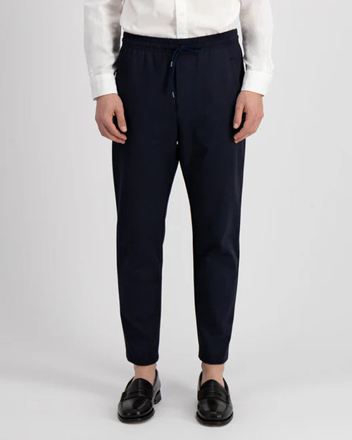 JOGGING TROUSERS TECHNO VISCOSE / NAVY