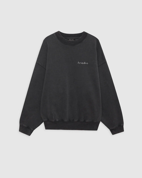 JACI SWEATSHIRT LYRICS / WASHED BLACK