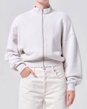 JENSEN ZIP UP / BONE