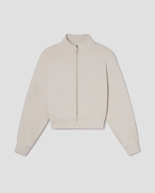 JENSEN ZIP UP / BONE