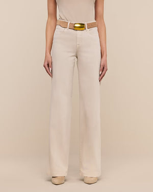 CLAYTON WIDE LEG / BISCUIT
