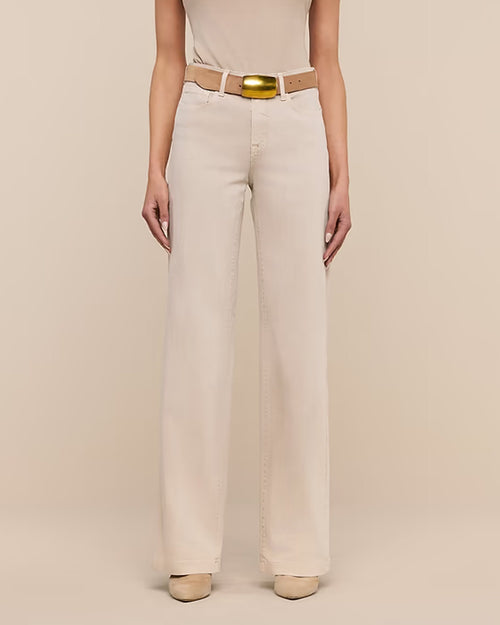 CLAYTON WIDE LEG / BISCUIT