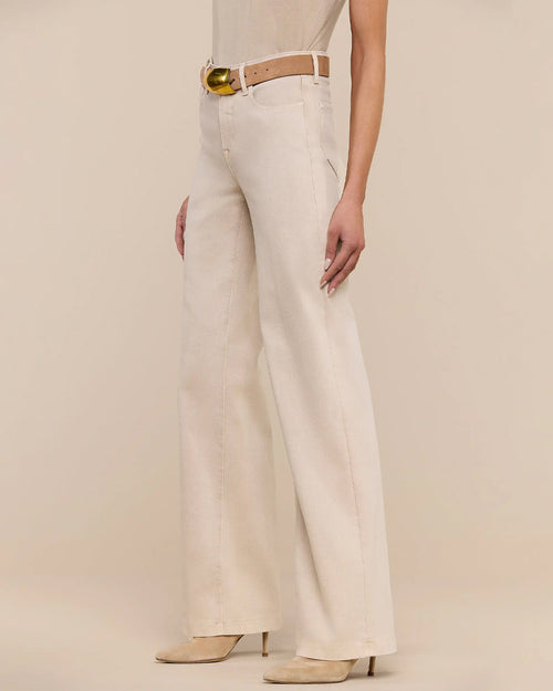 CLAYTON WIDE LEG / BISCUIT