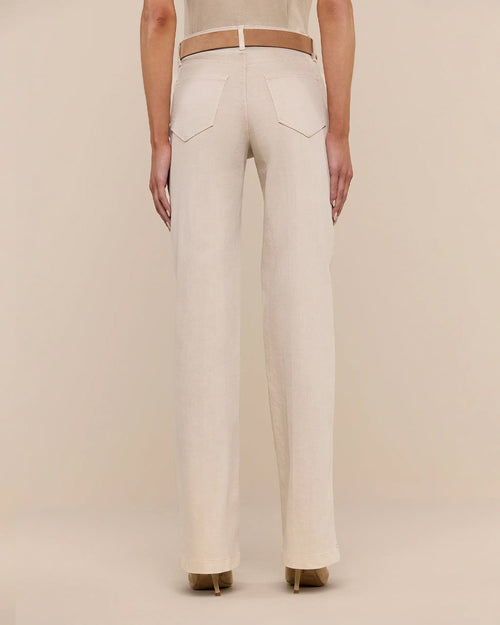 CLAYTON WIDE LEG / BISCUIT